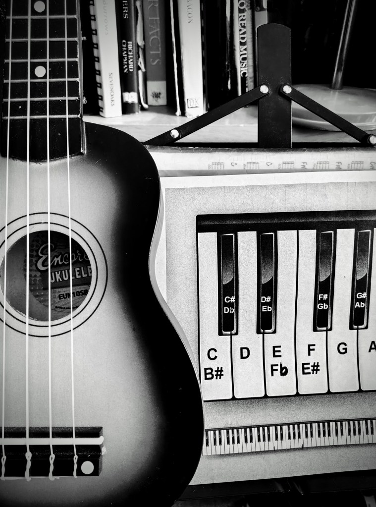 Ukulele lessons teacher in Chippenham Wiltshire with Adam Frost